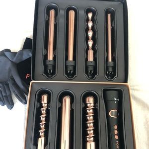 Foxybae curling wand set